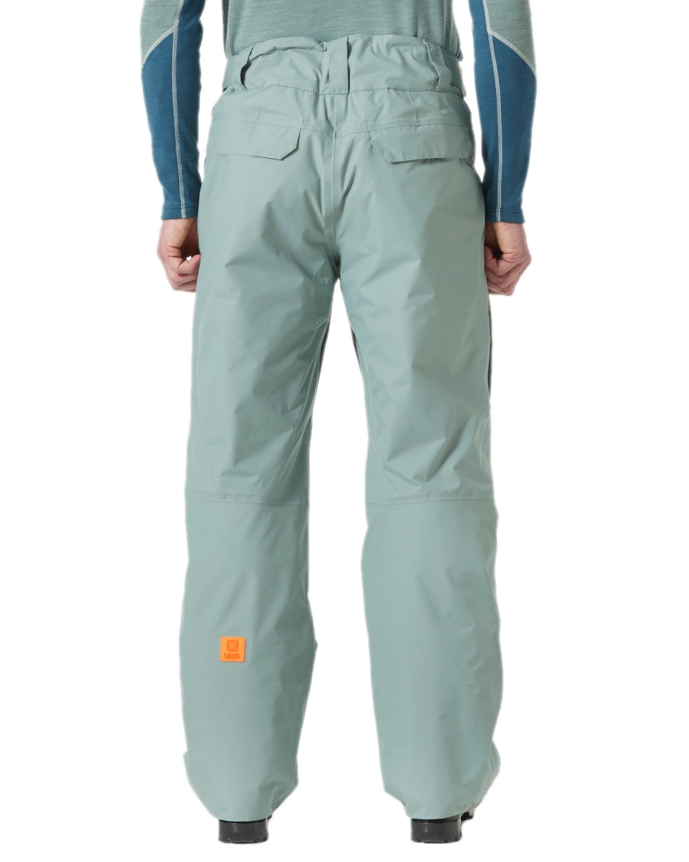 Cactus Coloured Helly Hansen Mens Sogn Cargo Pants on white background 