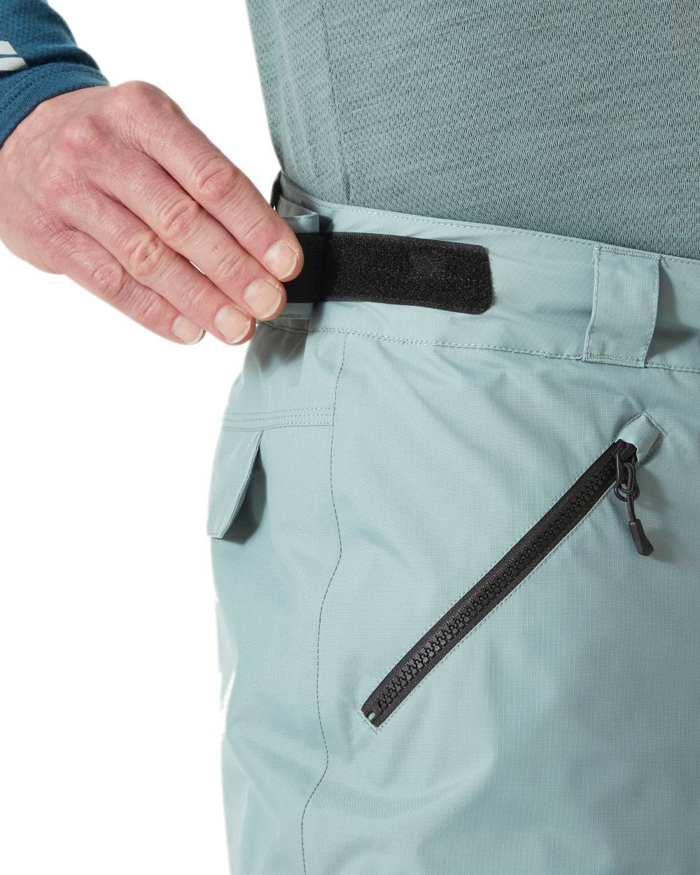 Cactus Coloured Helly Hansen Mens Sogn Cargo Pants on white background 