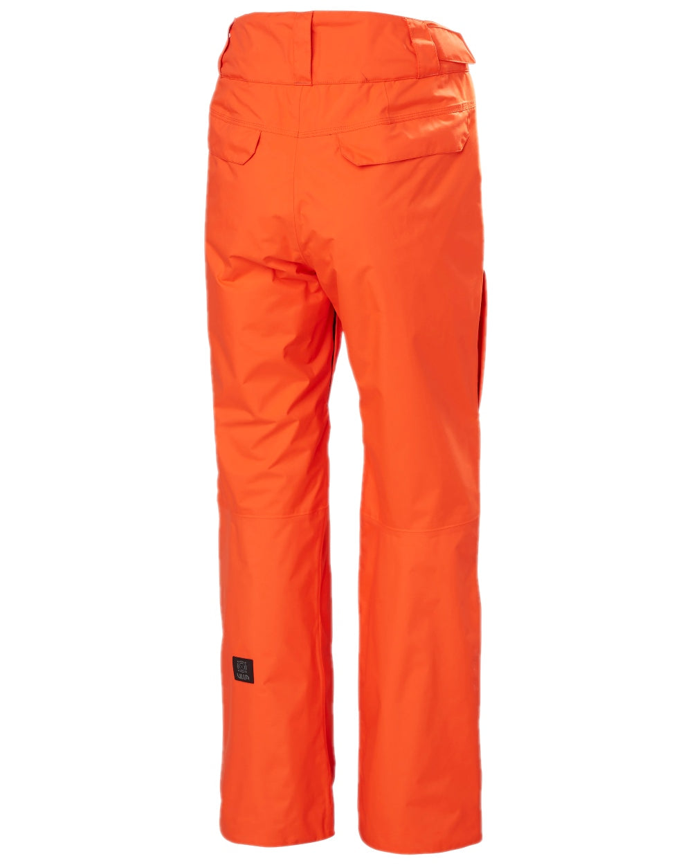 Cherry Tomato Coloured Helly Hansen Mens Sogn Cargo Pants on white background 
