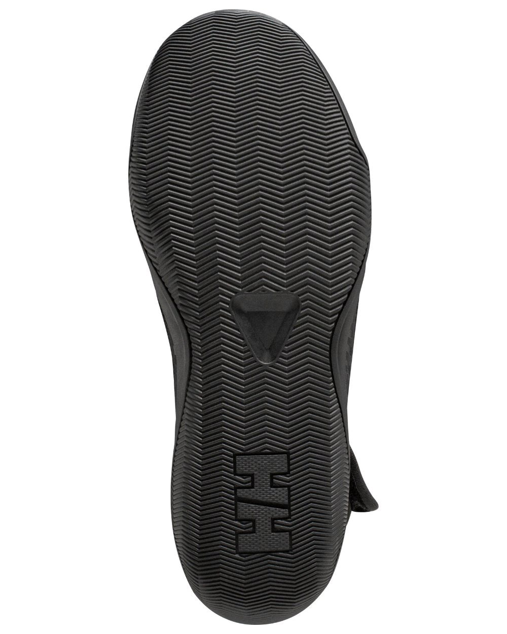 Black Coloured Helly Hansen Mens Supalight Moc-Mid Watersport Shoes on white background 