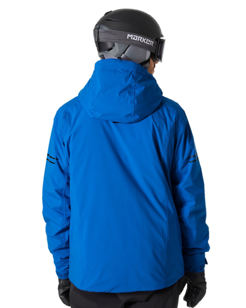 Cobalt 2 Coloured Helly Hansen Mens Swift Team Insulated Ski Jacket on white background 