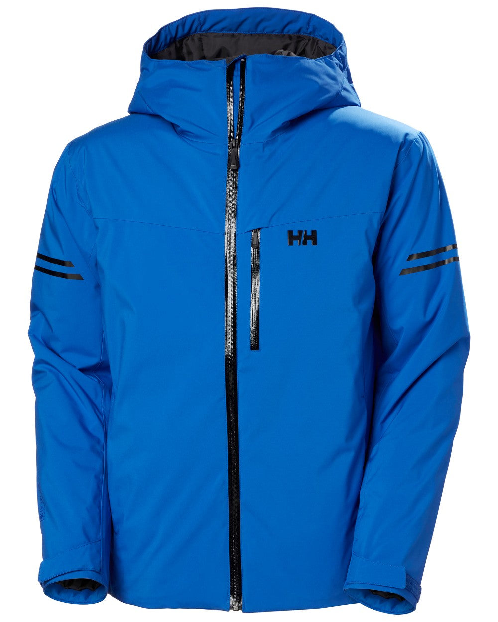 Cobalt 2 Coloured Helly Hansen Mens Swift Team Insulated Ski Jacket on white background 