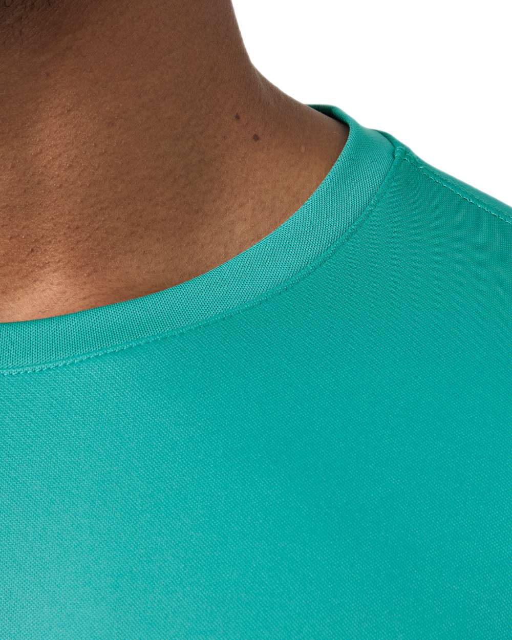 Dark Mint coloured Helly Hansen Mens Tech Crew Long Sleeve T-Shirt 2.0 on white background 