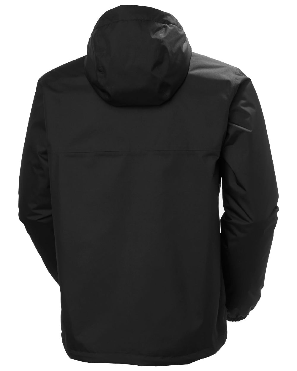 Black Coloured Helly Hansen Mens Vancouver Fleece Lined Jacket on white background 