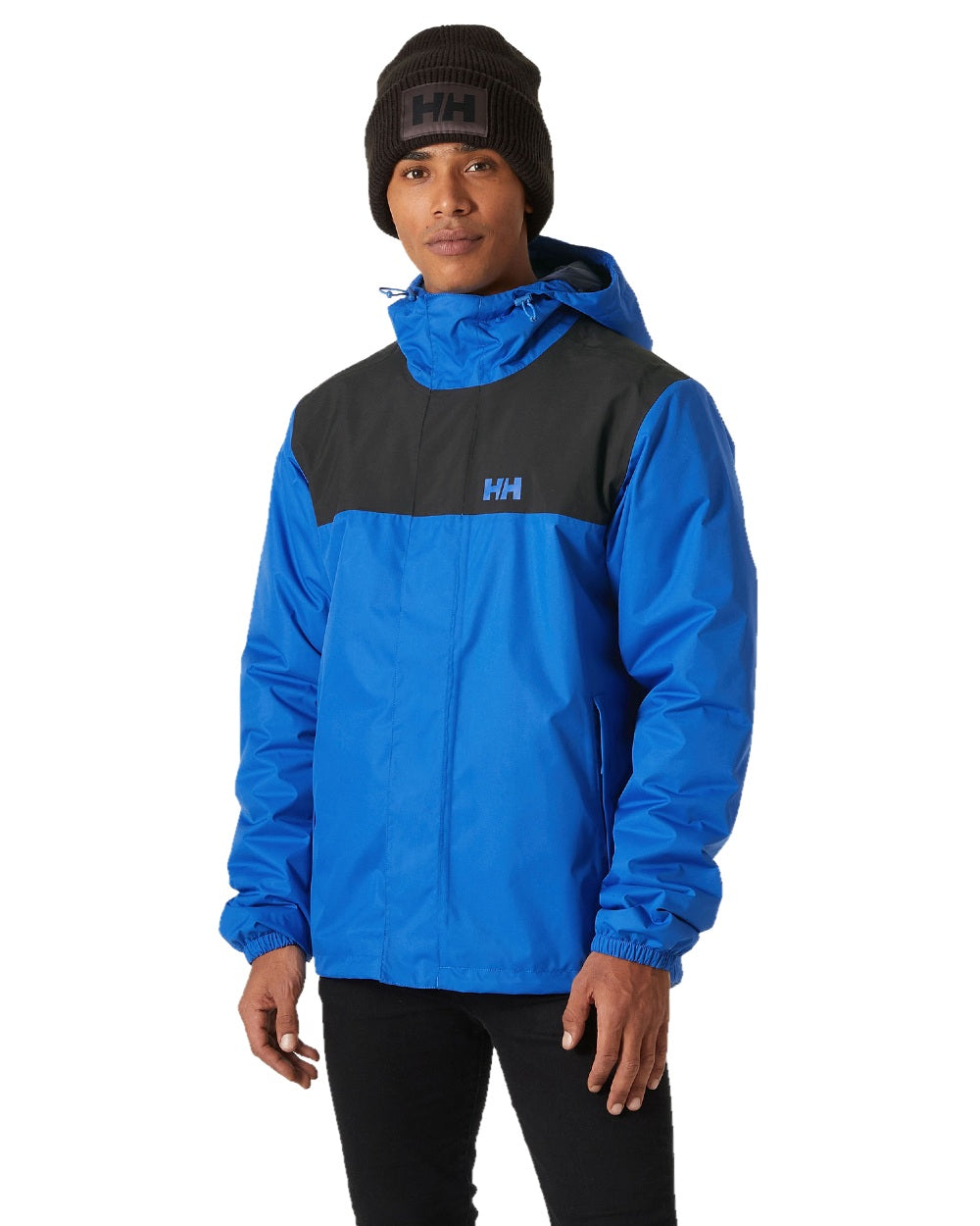 Cobalt 2 Coloured Helly Hansen Mens Vancouver Fleece Lined Jacket on white background 