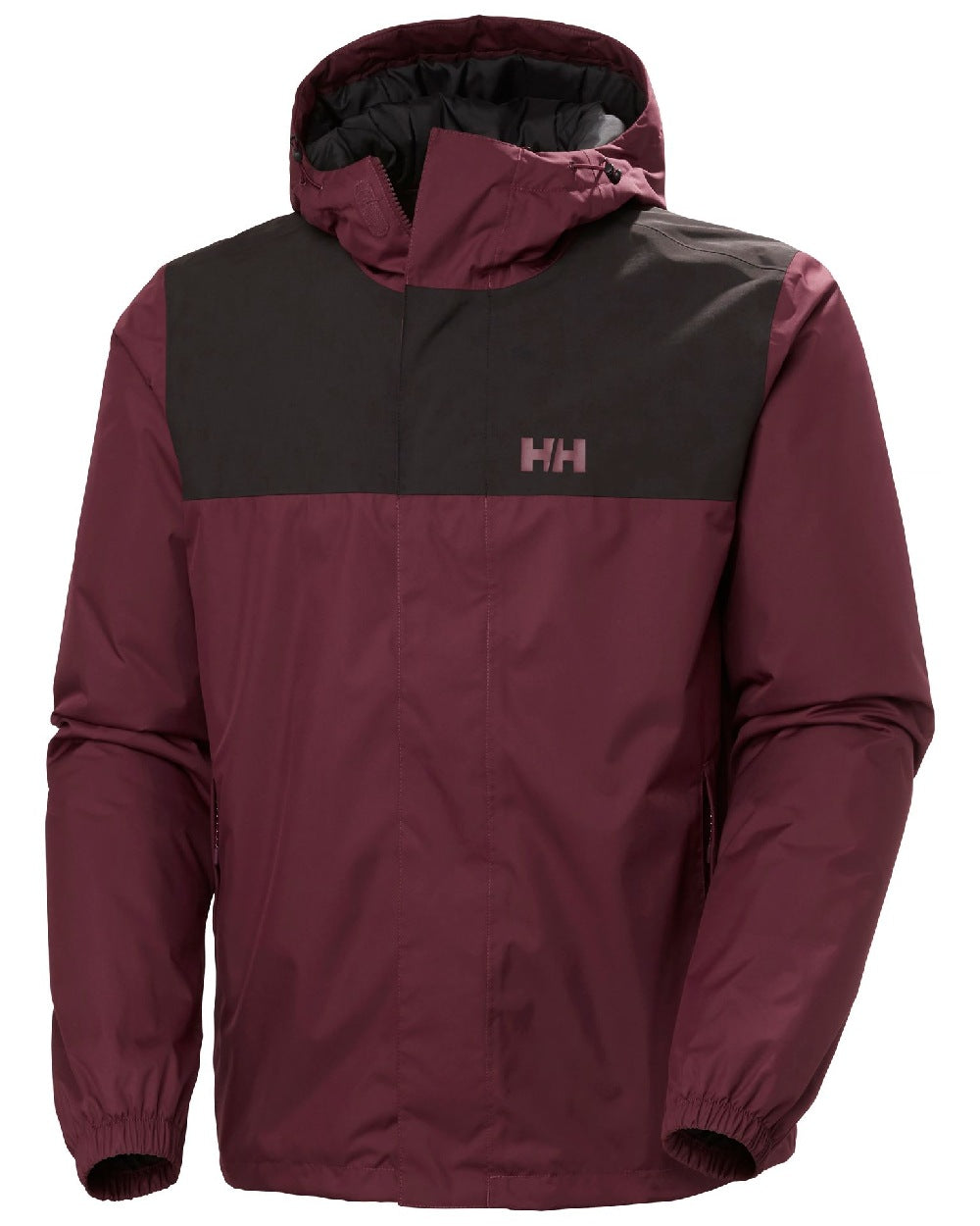 Hickory Coloured Helly Hansen Mens Vancouver Fleece Lined Jacket on white background 