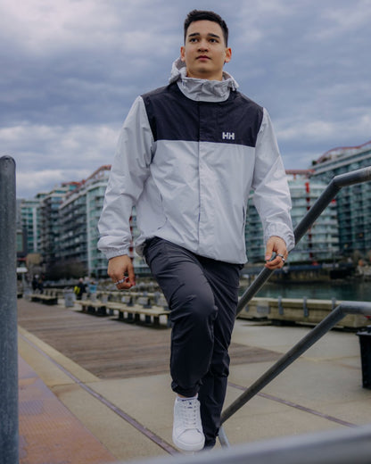 Off White Coloured Helly Hansen Mens Varberg Classic Marine Lifestyle Shoes on white background 