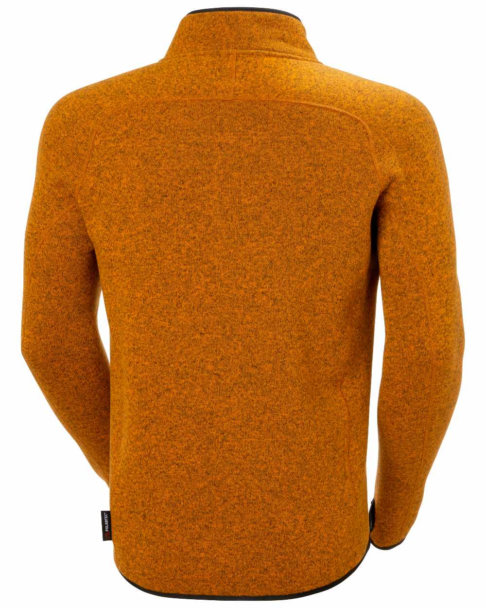 Ignite Orange Coloured Helly Hansen Mens Varde Fleece Jacket 2.0 on white background 