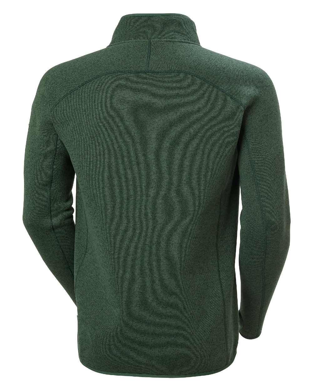 Jungle Green Coloured Helly Hansen Mens Varde Fleece Jacket 2.0 on white background 