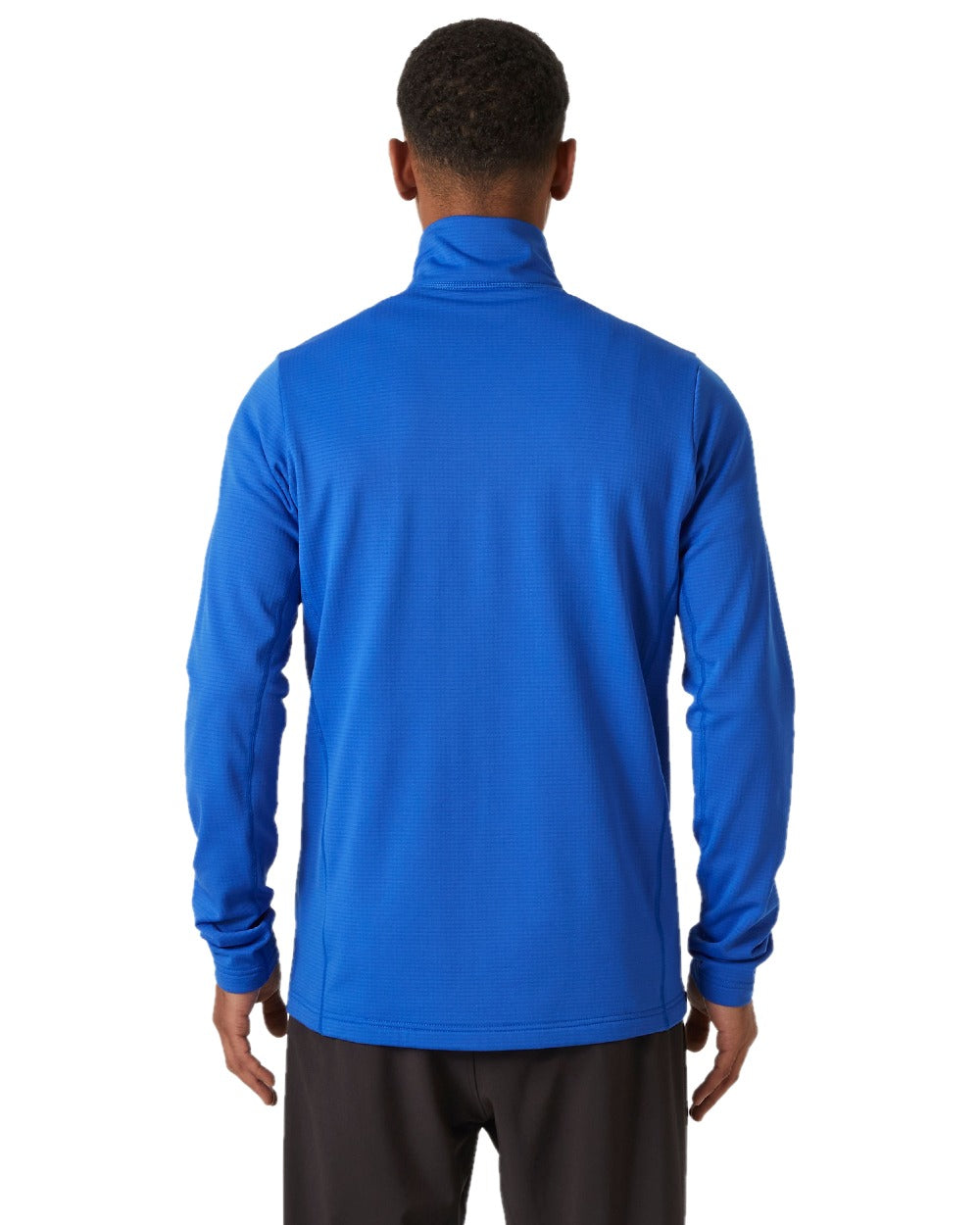 Cobalt 2 Coloured Helly Hansen Mens Versalite Fleece Jacket on white background 