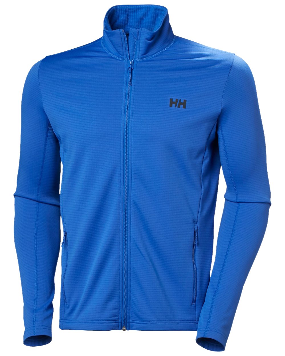 Cobalt 2 Coloured Helly Hansen Mens Versalite Fleece Jacket on white background 