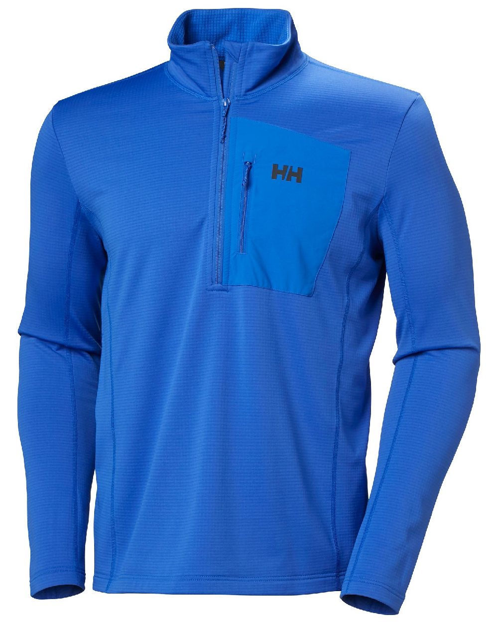 Cobalt 2 Coloured Helly Hansen Mens Versalite Half Zip Fleece on white background 