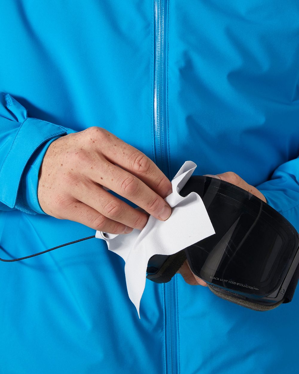Neptune Blue Coloured Helly Hansen Panorama 2.0 Insulated Jacket on white background 