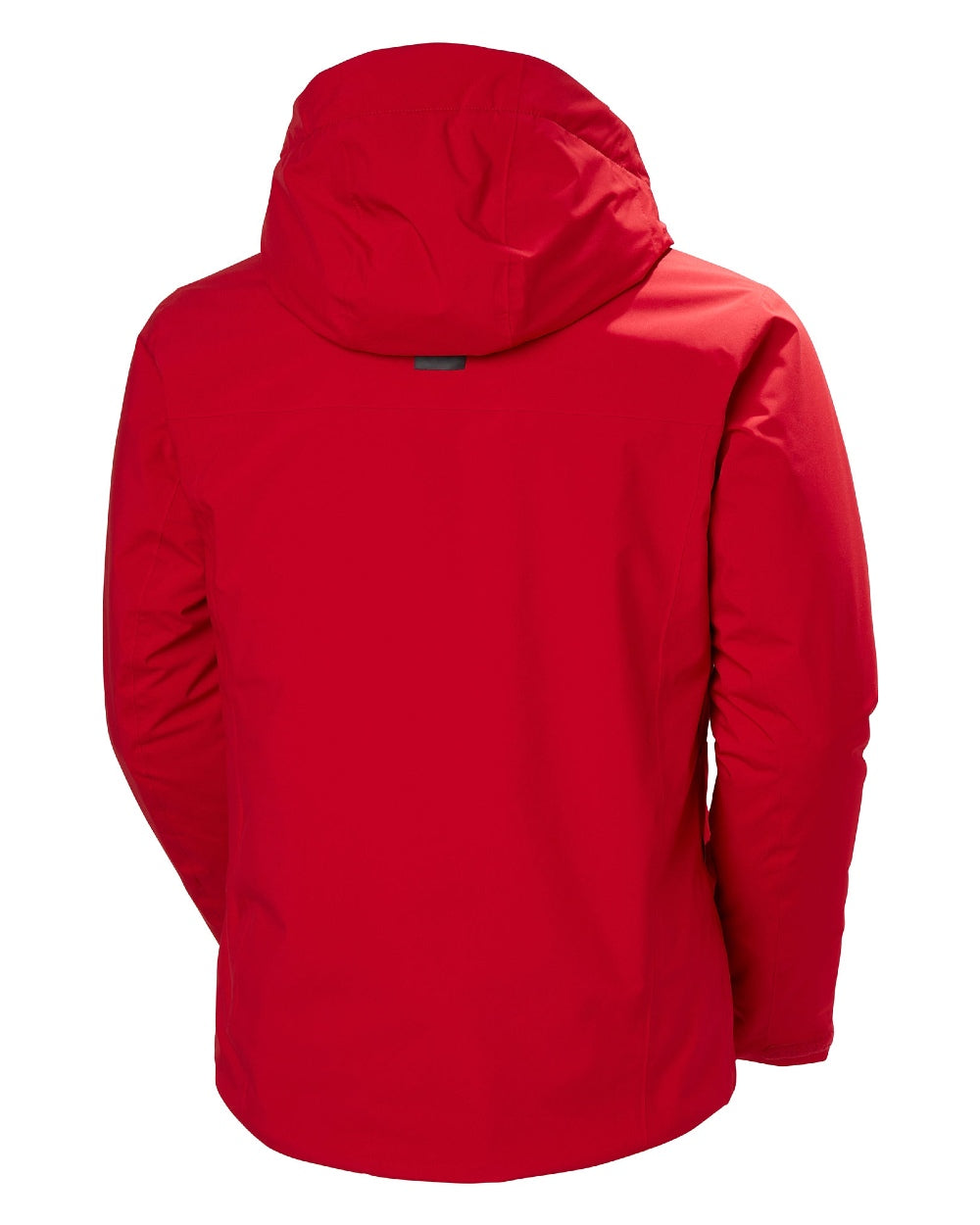 Red Coloured Helly Hansen Panorama 2.0 Insulated Jacket on white background 
