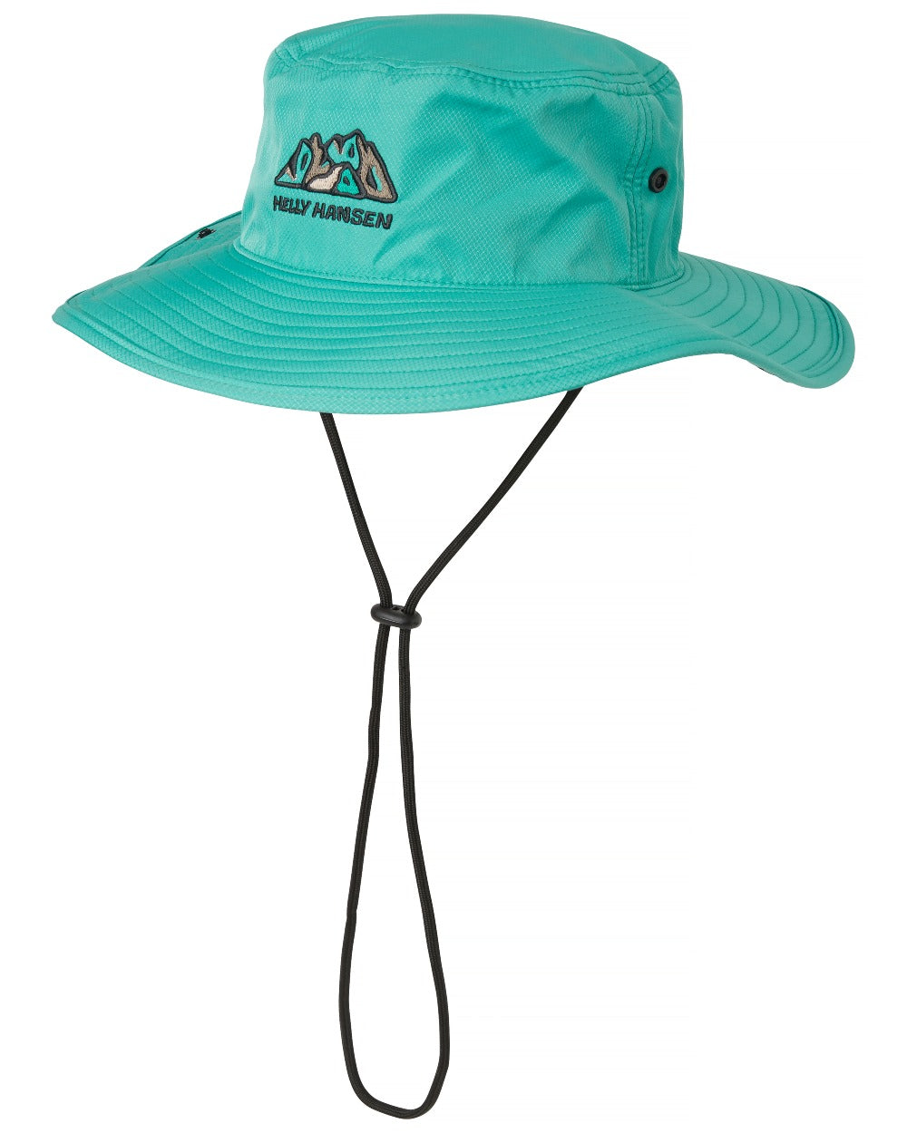 Dark Mint coloured Helly Hansen Roam Hat on white background 