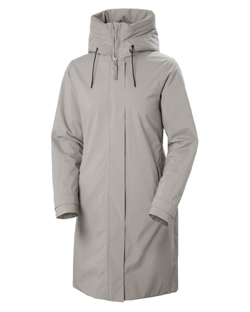 Terrazzo coloured Helly Hansen Victoria Insulated Rain Coat on white background 