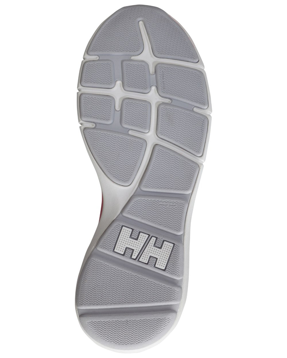Navy Off Coloured Helly Hansen Womens Ahiga V4 HP Aqua Trainers on White Background
