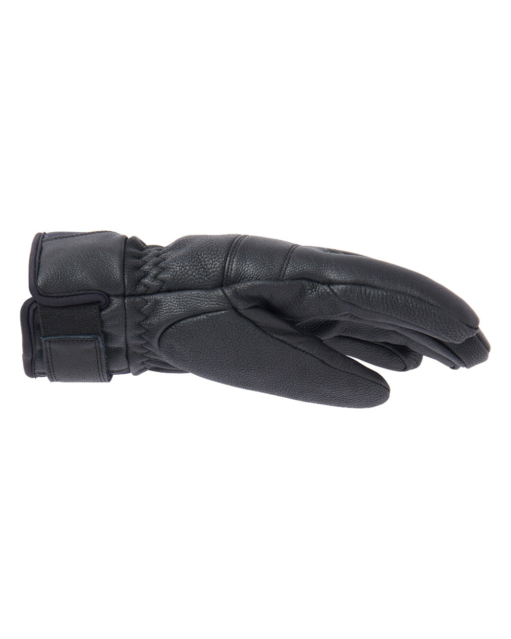 Black Coloured Helly Hansen Womens Alphelia Gloves on white background 