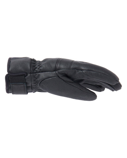 Black Coloured Helly Hansen Womens Alphelia Gloves on white background 