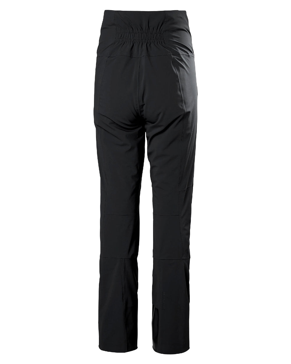 Black Coloured Helly Hansen Womens Alphelia High Waist Insulated Pants on white background 