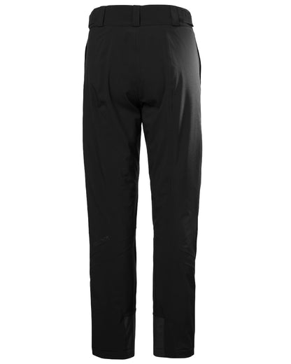 Black Coloured Helly Hansen Womens Alphelia Insulated Pant on White Background 