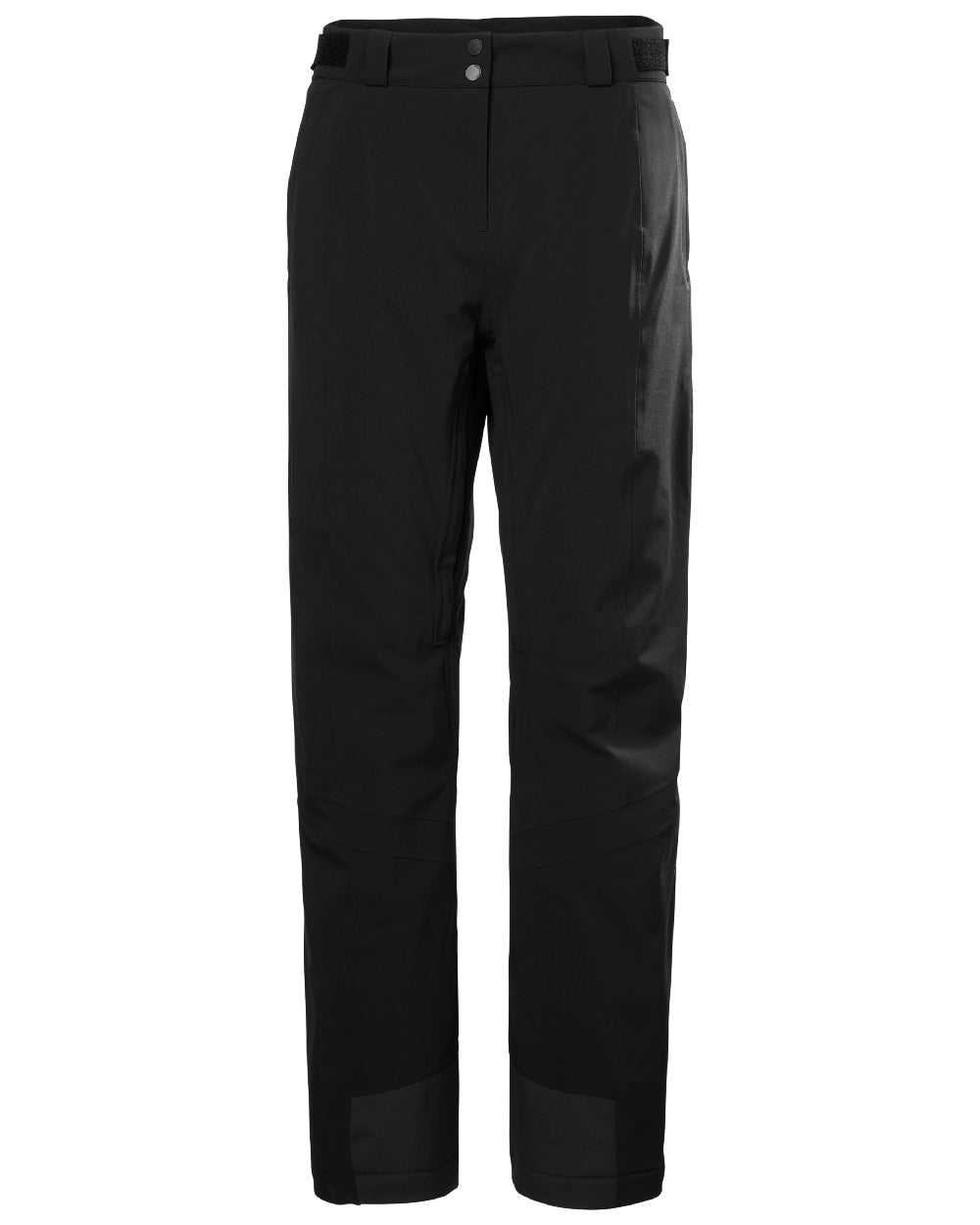 Black Coloured Helly Hansen Womens Alphelia Insulated Pant on White Background 