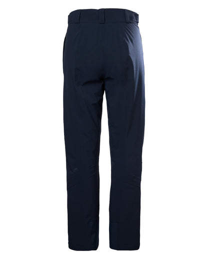 Navy Coloured Helly Hansen Womens Alphelia Insulated Pant on White Background 