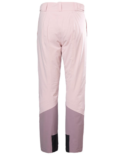 Pink Shake Coloured Helly Hansen Womens Alphelia Insulated Pant on White Background 