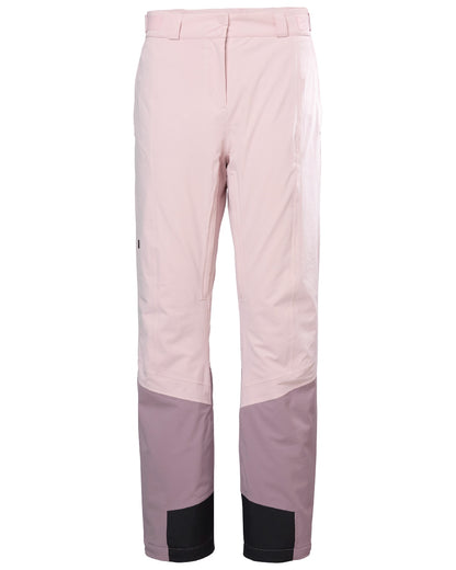 Pink Shake Coloured Helly Hansen Womens Alphelia Insulated Pant on White Background 