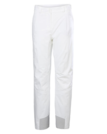 White Coloured Helly Hansen Womens Alphelia Insulated Pant on White Background 
