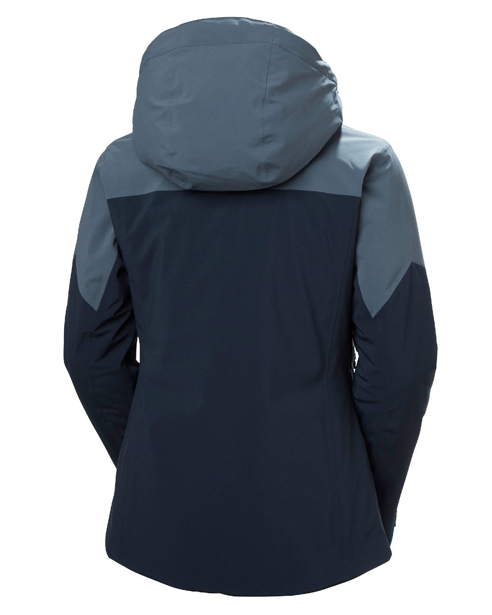 Alpine Frost Coloured Helly Hansen Womens Alphelia Ski Jacket on white background 