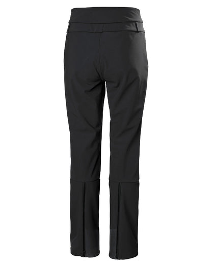 Black Coloured Helly Hansen Womens Avanti Stretch 2.0 Pants on white background 