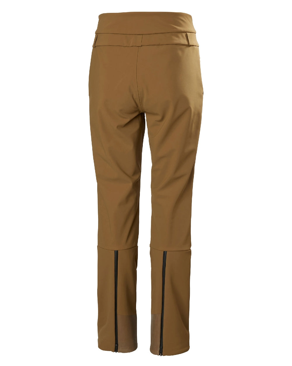 Sepia Coloured Helly Hansen Womens Avanti Stretch 2.0 Pants on white background 