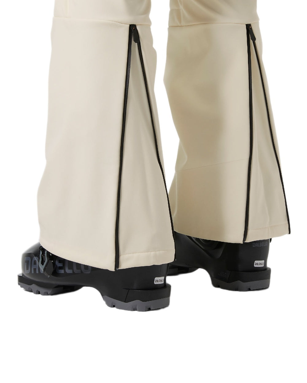 Snow Coloured Helly Hansen Womens Avanti Stretch 2.0 Pants on white background 