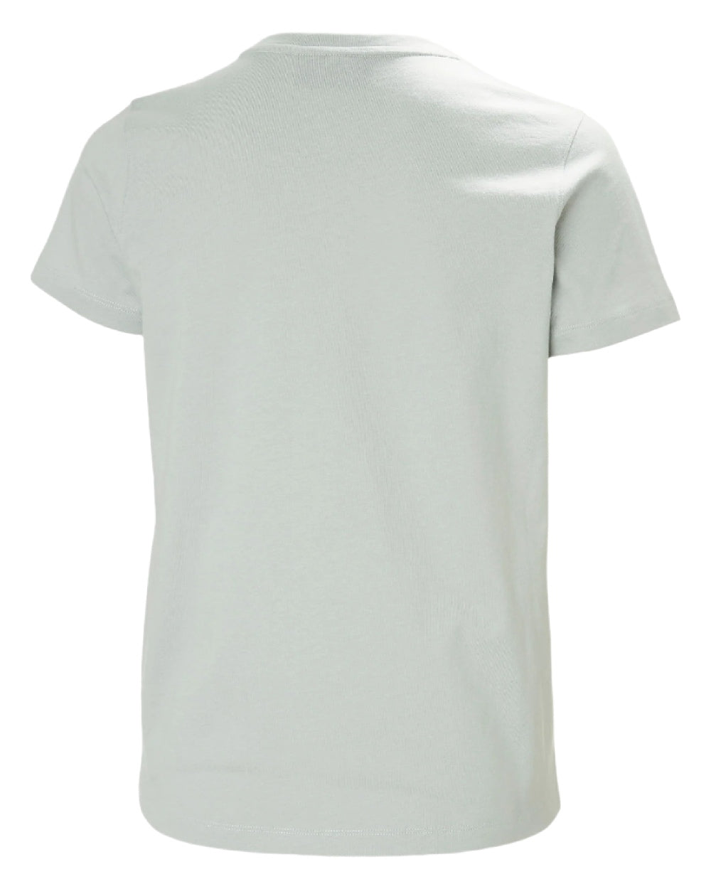 Green Mist coloured Helly Hansen Womens Core T-Shirt 2.0 on white background 