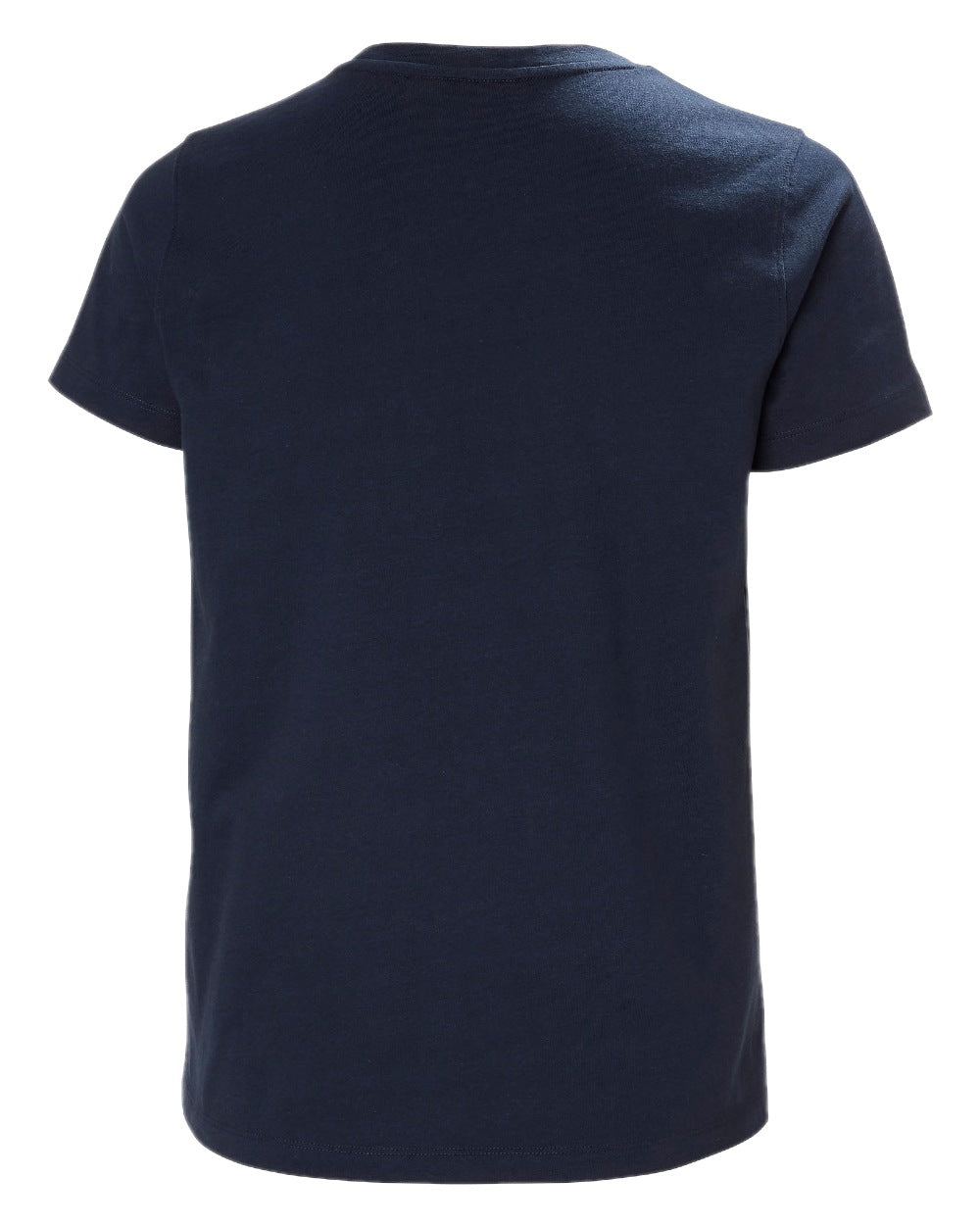 Navy coloured Helly Hansen Womens Core T-Shirt 2.0 on white background 