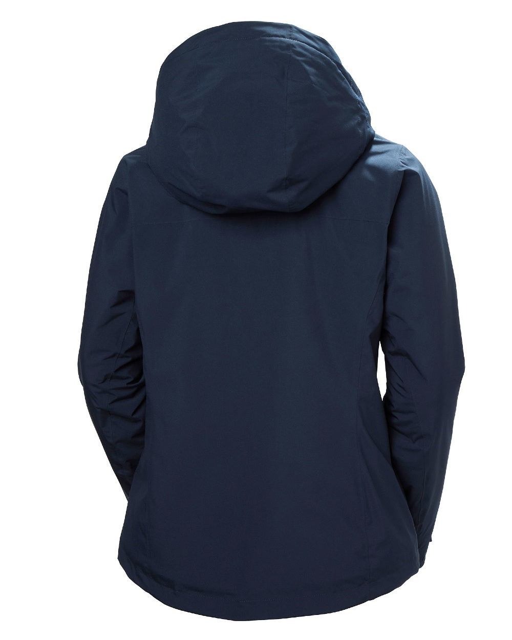 Navy Coloured Helly Hansen Womens Crewser Jacket on white background 