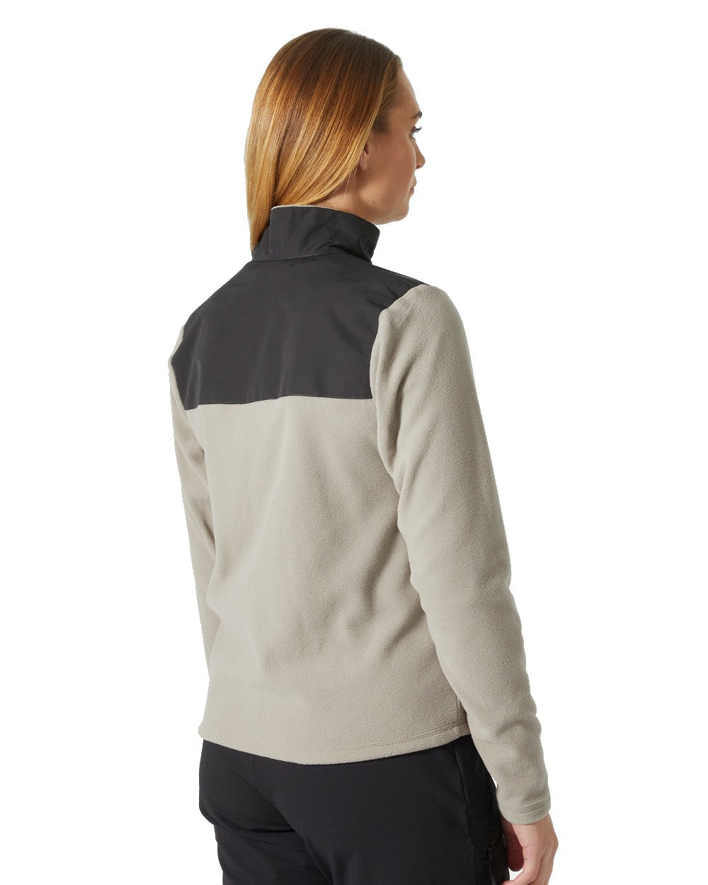 Terrazzo coloured Helly Hansen Womens Daybreaker Block Fleece Jacket on white background 