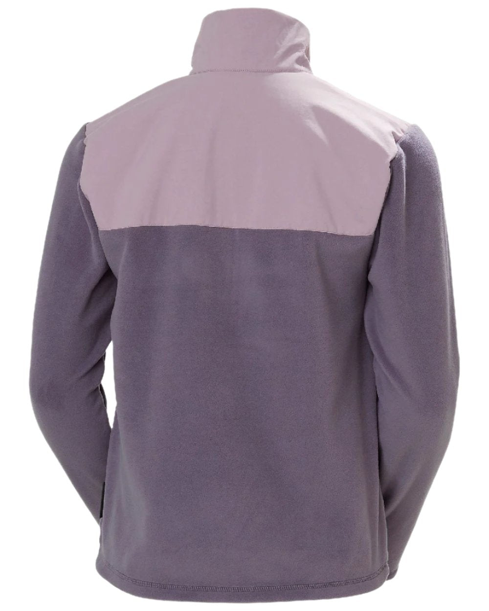  Smoked Purple coloured Helly Hansen Womens Daybreaker Block Fleece Jacket on white background 