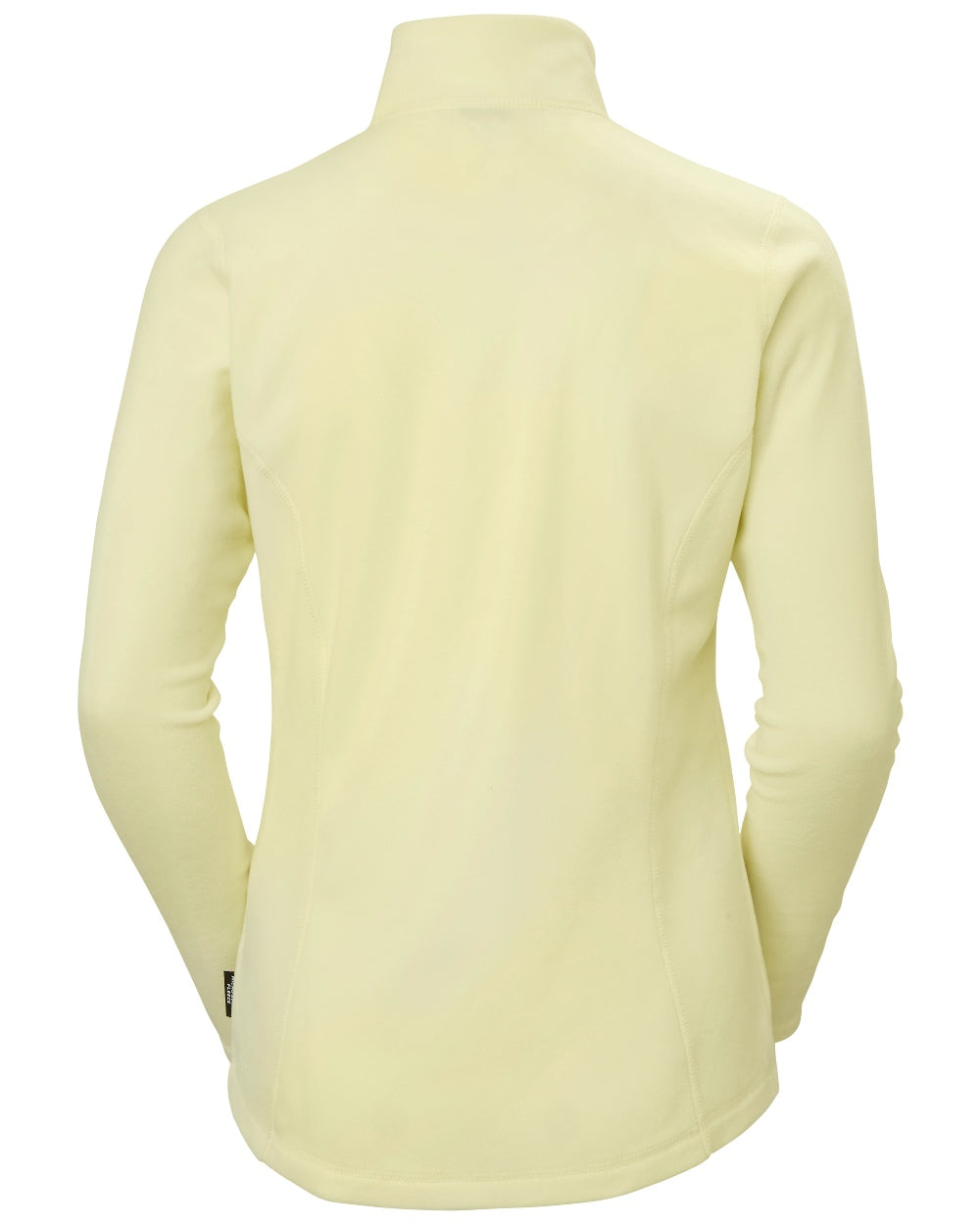 Faded Yellow coloured Helly Hansen Womens Daybreaker Half Zip Fleece Clearance on white background 