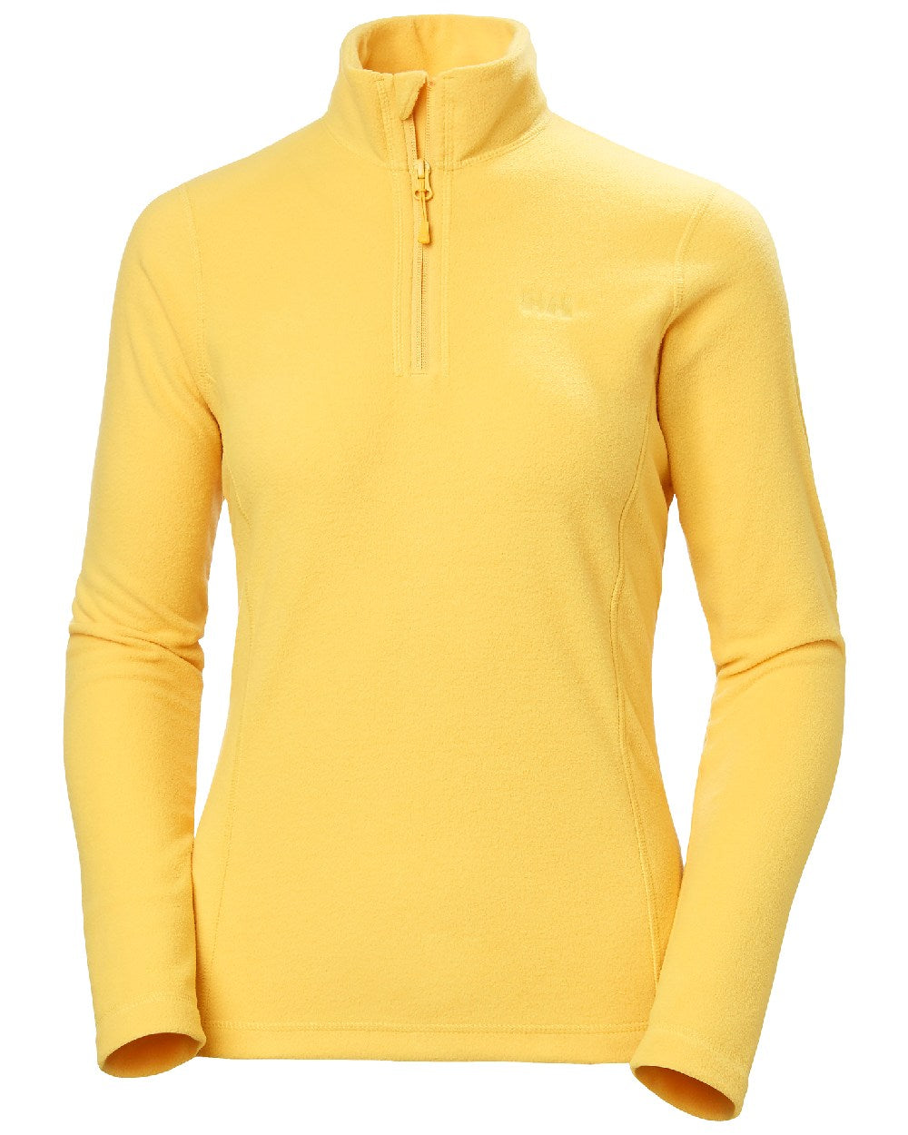 Honeycomb coloured Helly Hansen Womens Daybreaker Half Zip Fleece on white background 