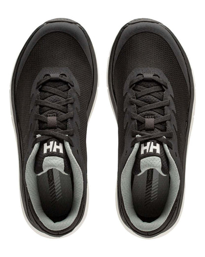 Black Green Mist Coloured Helly Hansen Womens HP Marine Lifestyle Shoes on white background 
