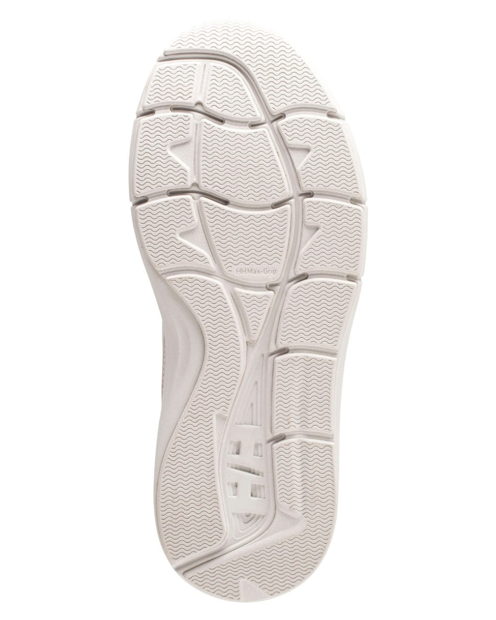 Off White Silver Grey Coloured Helly Hansen Womens HP Marine Lifestyle Shoes on white background 