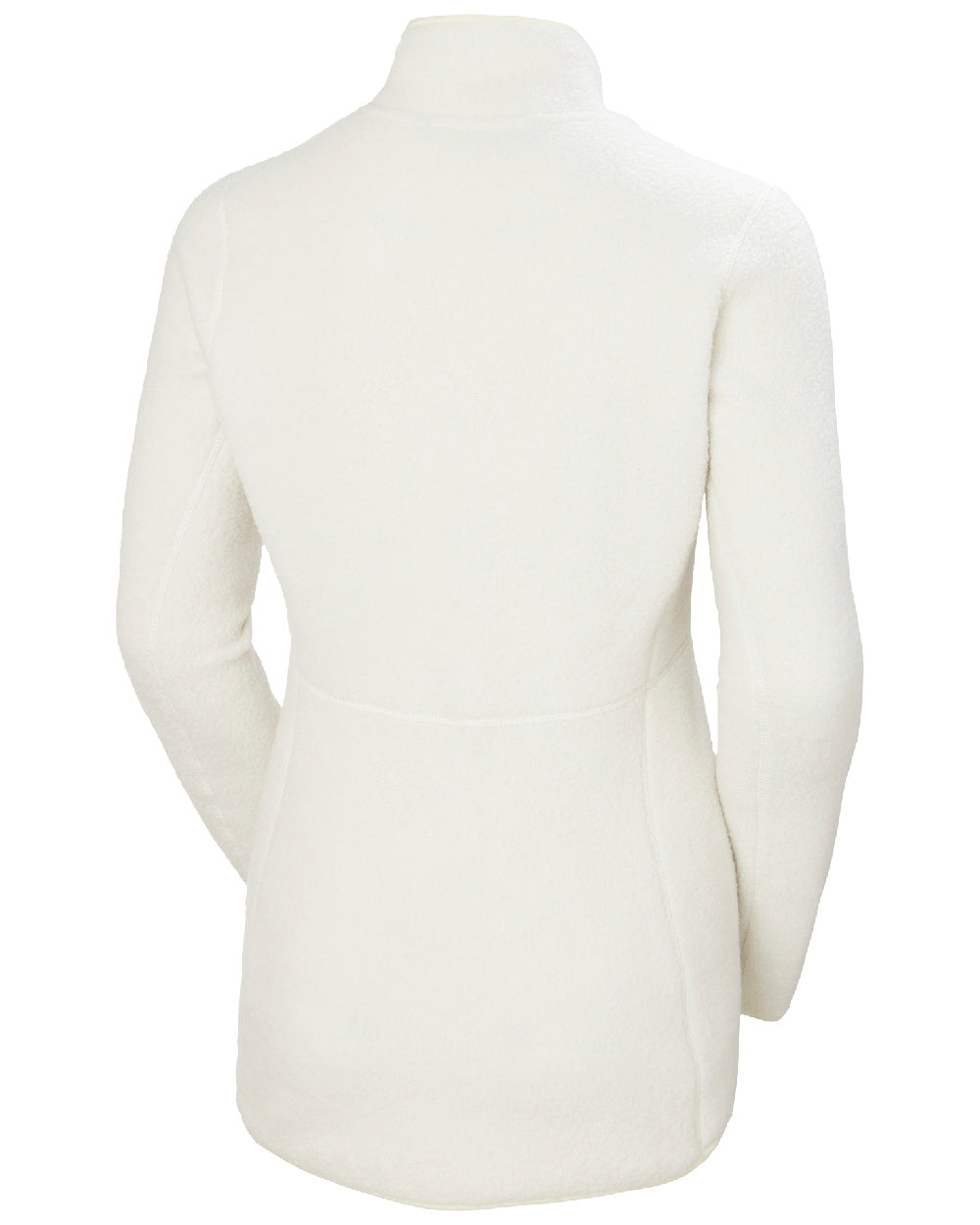 Snow Coloured Helly Hansen Womens Imperial Pile Jacket on white background 