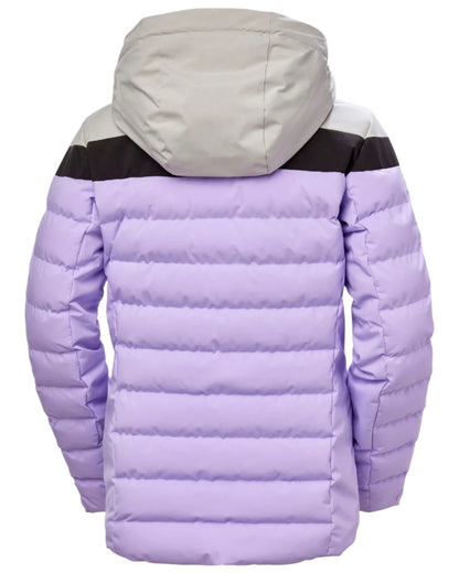 Heather Coloured Helly Hansen Womens Imperial Puffy Jacket on white background 