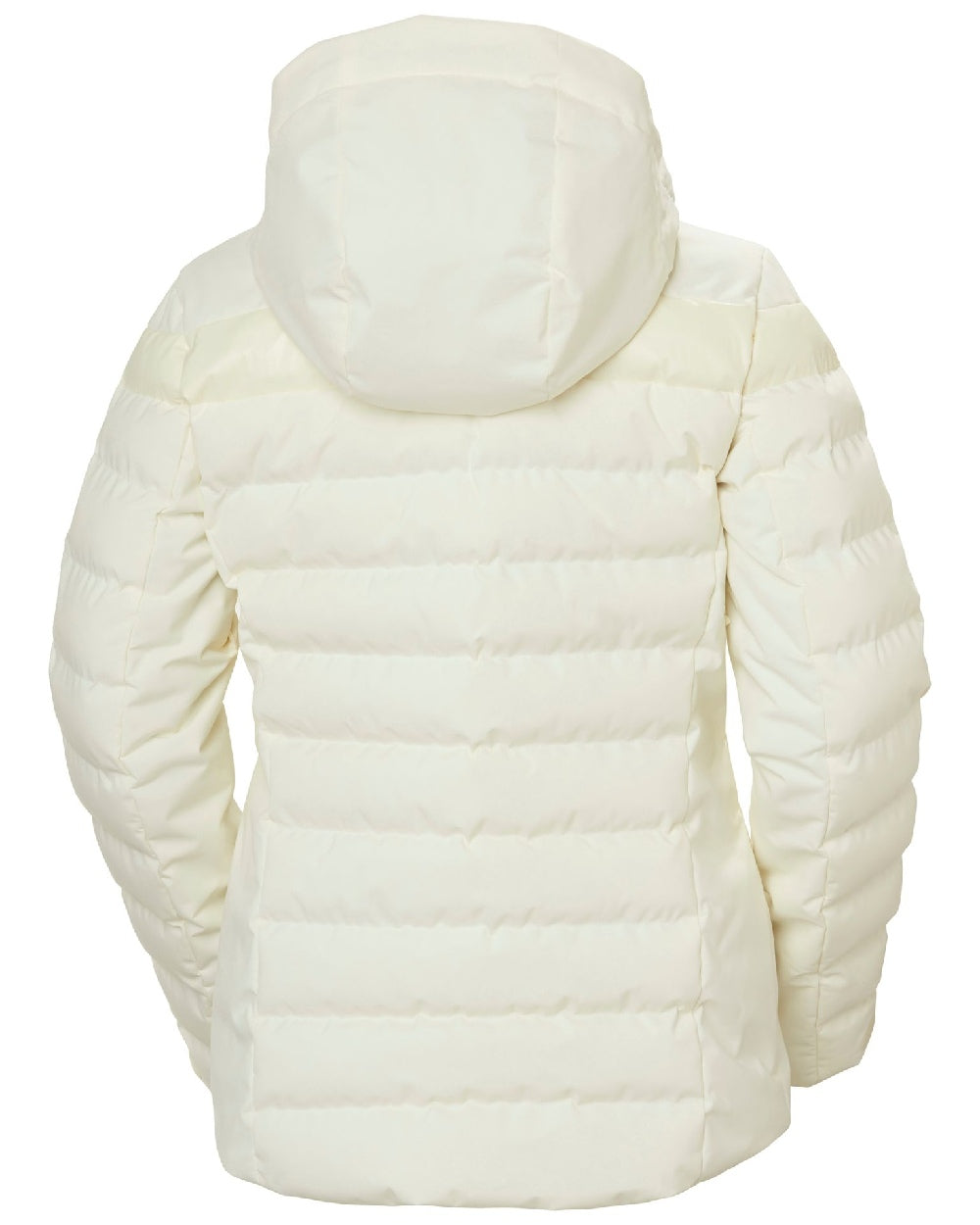 Snow Coloured Helly Hansen Womens Imperial Puffy Jacket on white background 