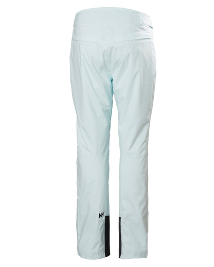 Icicle Coloured Helly Hansen Womens Legendary Insulated Ski Pants on white background 