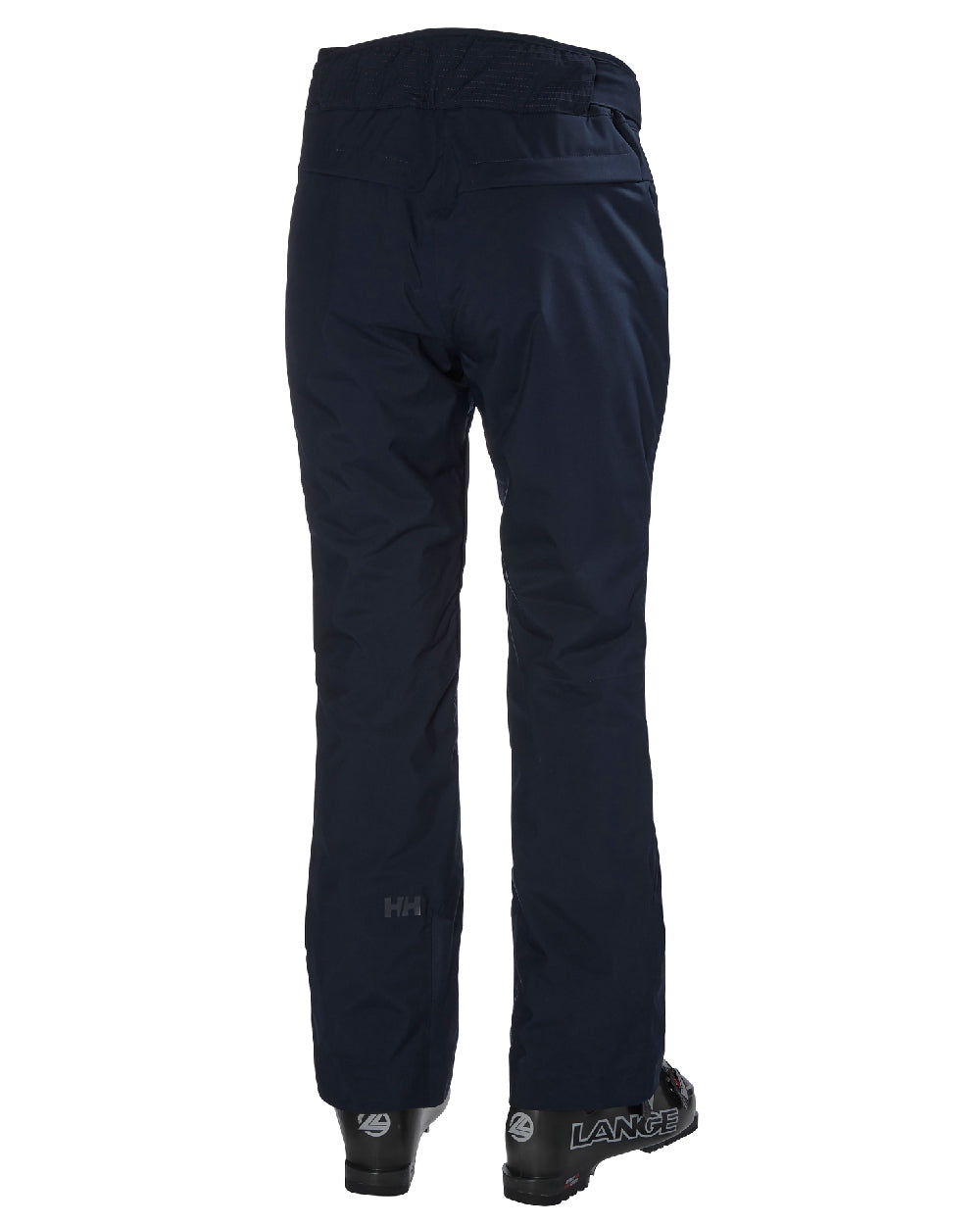 Navy Coloured Helly Hansen Womens Legendary Insulated Ski Pants on white background 