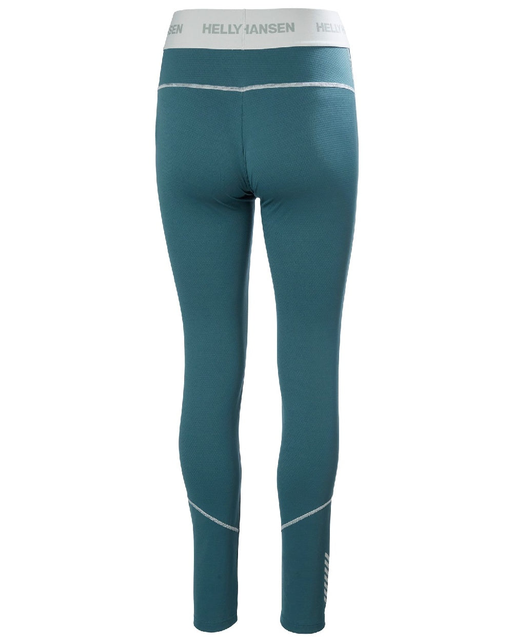 Dark Creek Coloured Helly Hansen Womens Lifa Active Base Layer Pants on white background 