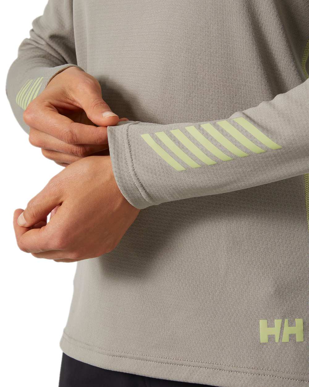 Terrazzo Coloured Helly Hansen Womens Lifa Active Crew Base Layer on white background 